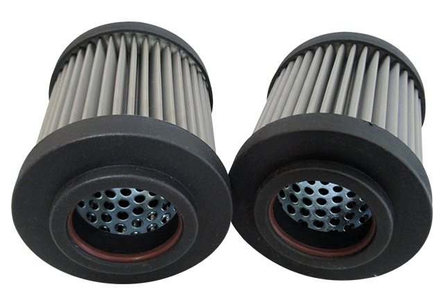 Pleated stainless steel mesh filter